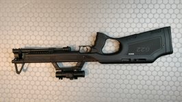 Walter G22 klein kaliber + Colt kk pistool