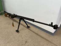 De PTRS-41 (Russisch). Antie tankgeweer. Deko