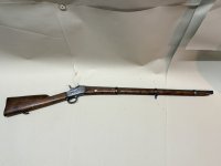 Husqvarna Rolling Block jachtgeweer in kaliber 16.