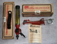 PACIFIC Kruitmolen + Weegschaal.