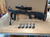 Walther G22 .22LR (Ex mounts en richtkijker)
