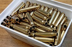 Te koop Lapua Scenar .264”–108 Grn. en Norma hulzen 6.5x55 SE.