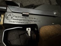 Feinwerkbau model 2 co2 match pistool cal.4.5