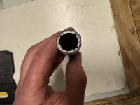 Pistool 15mm percussie antiek