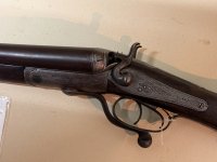 Zwartkruit dubbelloops hagelgeweer Cal12