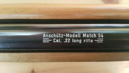 Te Koop Anschütz 54 Mod. 1613 "Super Match" in goede staat