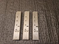 3 stuks stalen uzi magazijnen