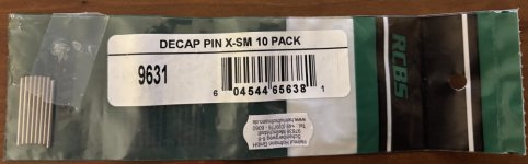 FL Die Set 6.5 Creedmoor + extra reserve decap pinnen