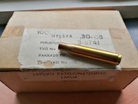 Lapua .30-06 - doos met 100 fabrieksnieuwe hulzen