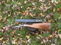 Husqvarna kaliber 12 coach gun jachtgeweer hagelgeweer