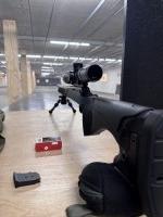 CZ 457 LRP black .22 met Element Optic 6/24x50