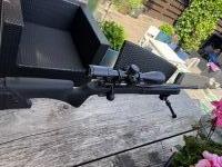 CZ 457 LRP black .22 met Element Optic 6/24x50