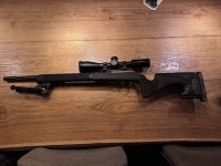 CZ 457 LRP black .22 met Element Optic 6/24x50