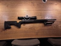 CZ 457 LRP black .22 met Element Optic 6/24x50