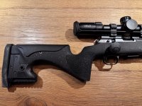 CZ 457 LRP black .22 met Element Optic 6/24x50