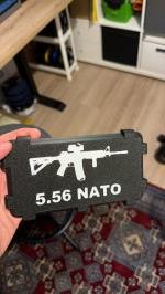 Munitie dozen 20, 25x, diverse kleuren en kalibers