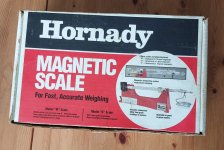Hornady weegschaal