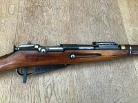 Dragoon geweer in een zeer mooie volledig nummergelijke staat en met een spiegelblanke loop.