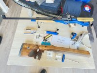 Zeer complete Anschutz Modell Match 54