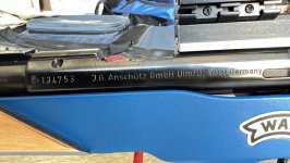 Zeer complete Anschutz Modell Match 54