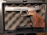 Hämmerli 208 S in kaliber ,22 LR sportpistool.