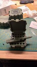 Slide action Glock ballpoint pen in diverse kleuren