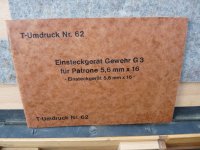 Bundeswehr G3 .22 wisselset met toebehoren en kist