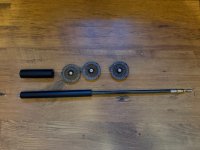 twee wapens fx Impact MK2 compact in 22 en de zwarte is eveneens een FX impact MK2