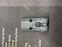 Origineel CZ verstelbaar achterverzier voor CZ TS