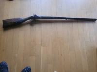 antiek decoratie jacht geweer voor zwijnen onklaar