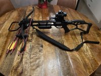 Man Kung MK‑185BK Brandon Recurve Kruisboog – NIEUW / Ongebruikt