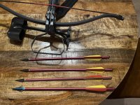 Man Kung MK‑185BK Brandon Recurve Kruisboog – NIEUW / Ongebruikt