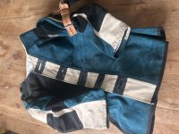 9mm munitie 2e wereldoorlog /schietjas XL met riem en handschoen