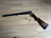 Merkel Suhl Kaliber 16 O/U superpose