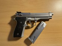 Beretta 92FS inox  – Semi-automatisch pistool