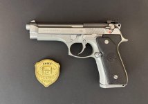 Beretta 92FS inox  – Semi-automatisch pistool