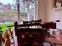 Anschütz 64 Sporter Benchrest + complete startset