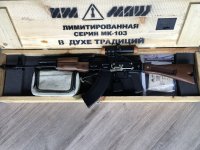 Te koop: Izhmash MK-103 “Spirit of Tradition” Gelimiteerde editie Nr:254/300