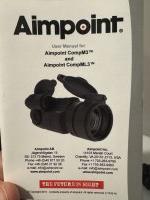 Aimpoint CompM3 4 moa met B&T snelspanmontage
