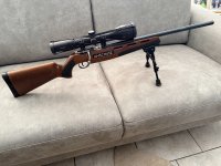 Te koop Anschutz .22 lr grendelgeweer.