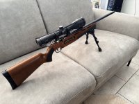 Te koop Anschutz .22 lr grendelgeweer.