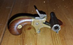 Ethan Allen .22 short zwartkruit rf deringer