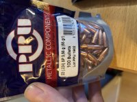 /9 mm hulzen/223 hulzen/ 223 koppen 55gr