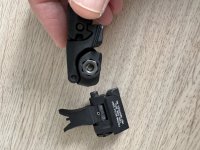 Flip up sights picatinny Troy industries M4 en MAGPUL