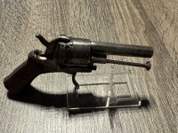Penvuur revolver 5mm antiek vrijgesteld