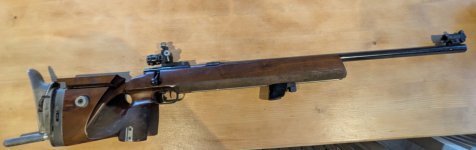 Anschutz model match 54 klein kaliber geweer .22lr