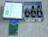RCBS  454 Casull dieset + shell holder.