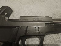 Sig Sauer p226 made in west germany 9mm