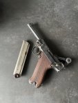 Luger P08 EU Deko onklaar