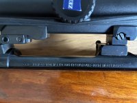 Krico 7x64 met Zeiss Diavari M 3-12x56 T*, EAW zwenkmontage